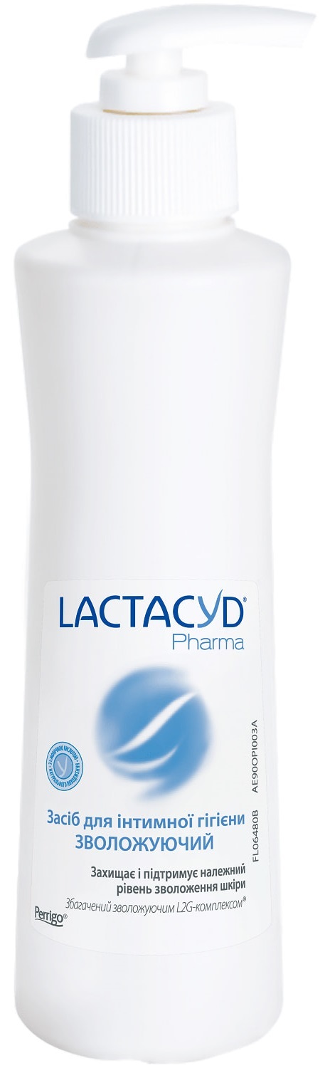 Средство для интимной гигиены Lactacyd Pharma Увлажняющий, с дозатором, 250 мл