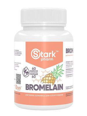 Бромелайн Stark Pharm Bromelain 300 мг, 60 капсул