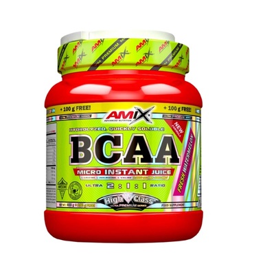 Аминокислоты Amix Nutrition BCAA Micro Instant Juice грейпфрутовый лимонад 400 г + 100 г