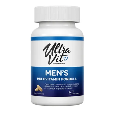 Вітамінний комплекс для чоловіків VPlab UltraVit Men's Multivitamin Formula, 60 таблеток
