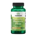 Комплекс пробіотиків та пребіотиків Swanson Probiotic + Prebiotic Fiber 1 Billion Cfu, 60 капсул