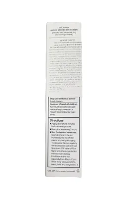 Крем для обличчя сонцезахисний Dr.Ceuracle Hydra Barrier Sunscreen на основі фізичних фільтрів, SPF50+ PA++++, 50 мл