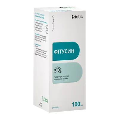 Фітусин Briotic розчин, 100 мл