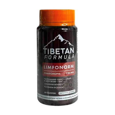 Лімфонорм Tibetan formula, 60 таблеток
