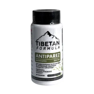 Антипарез Tibetan formula, 60 таблеток