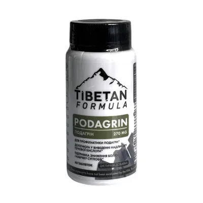 Подагрін Tibetan formula, 60 таблеток
