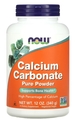 Кальцій карбонат NOW Calcium Carbonate порошок, 340 г