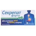 Секрепат форте таблетки жув. зі смак. м'яти №50 (10х5)