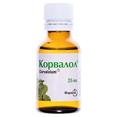 Корвалол капли ор. по 25 мл во флак. с проб.-кап.