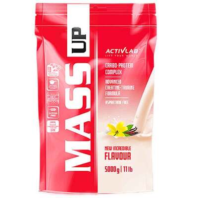 Гейнер Activlab Mass Up vanilla, 5 кг