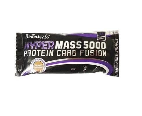 Гейнер Biotech Hyper Mass 5000 caramel-cappuccino, 65 г