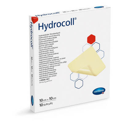 Повязка гидроколлоидная Hydrocoll 10 см х 10 см, 1 штука