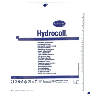 Повязка гидроколлоидная Hydrocoll 18 см х 18 см, 1 штука