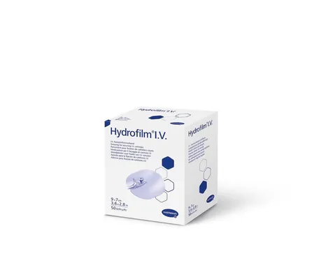 Пов'язка плівкова Hydrofilm I.V. для фіксації канюль, 9 см х 7 см, 1 шт
