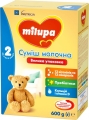 Смесь сухая молочная Milupa 2 для детей от 6 до 12 месяцев, 600 г