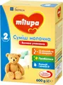 Суміш суха молочна Milupa 2 для дітей від 6 до 12 місяців, 600 г