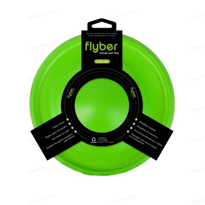 Іграшка для собак Collar Літаюча тарілка Flyber салатова, 22 см