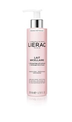 Мицеллярное средство Lierac двойное очищение, для лица и контура глаз, 200 мл