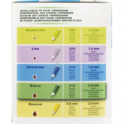 Ланцети Medlance Plus Extra медичні стерильні G21 (зелений) №200