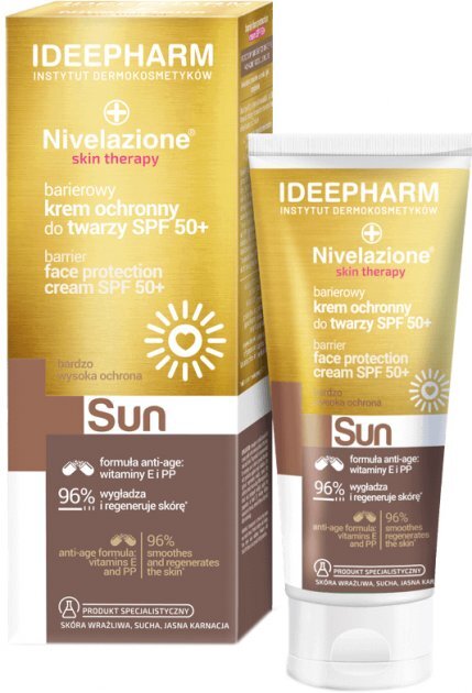 Крем для обличчя Farmona Nivelazione Skin Therapy SPF 50+ захисний, 50 мл