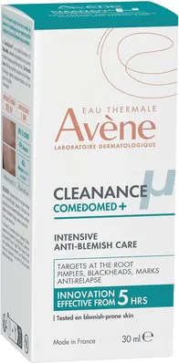 Концентрат Avеne Cleanance Comedomed+ проти недоліків для для чутливої шкіри, схильної до акне, 30 мл