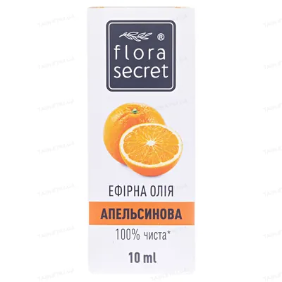 Олія ефірна Flora Secret апельсинова, 10 мл