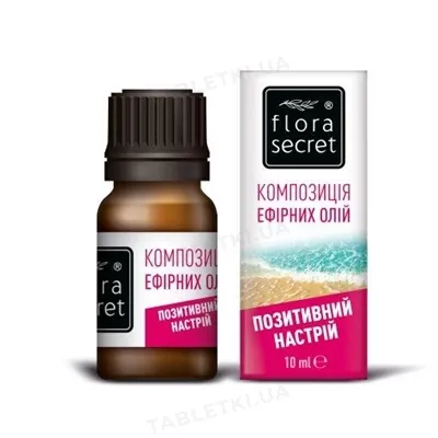 Композиція ефірних олій Flora Secret Позитивний настрій, 10 мл