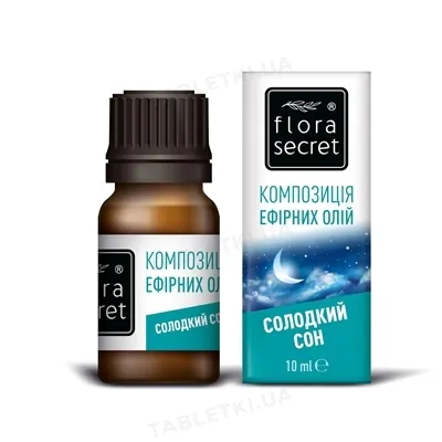 Композиція ефірних олій Flora Secret Солодкий сон, 10 мл