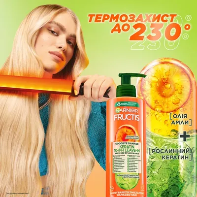 Засіб для волосся Garnier Fructis Комплексний догляд Гудбай посічені кінчики, 400 мл