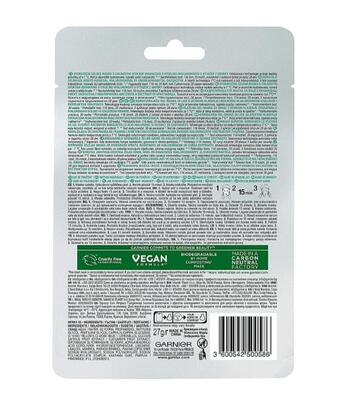 Маска тканевая для лица Garnier Skin Naturals Гиалуроновая с эффектом охлаждения и увлажнения, 27 г