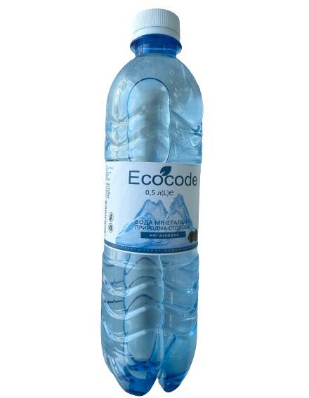 Вода минеральная Ecocode негазированная, 0,5 л