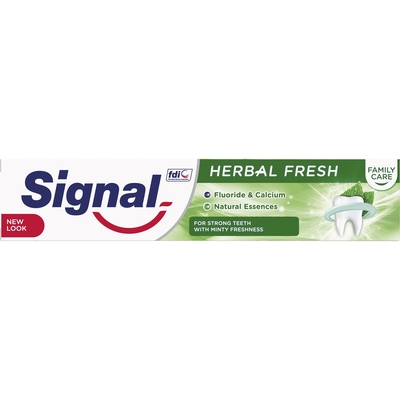 Зубна паста Signal Herbal Fresh Природна свіжість для всієї родини, 75 мл