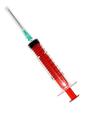 Шприц 10 мл SF Medical трехкомпонентный с иглой 21G (0,8 х 40 мм), цветной поршень, 1 штука