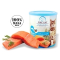 Консерва для кошек Fine Cat с мясом лосося супер премиум класса, 800 г