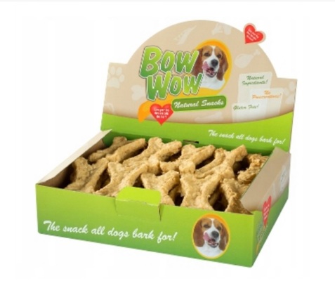 Кость натуральная Bow Wow говядина/печень, 30 штук