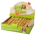 Кістка натуральна Bow Wow яловича шкіра/легені/колаген (22 см), 50 штук