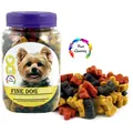 Ласощі (тренерки) для маленьких порід собак Fine Dog mini Кубики Soft MIX, 280 г