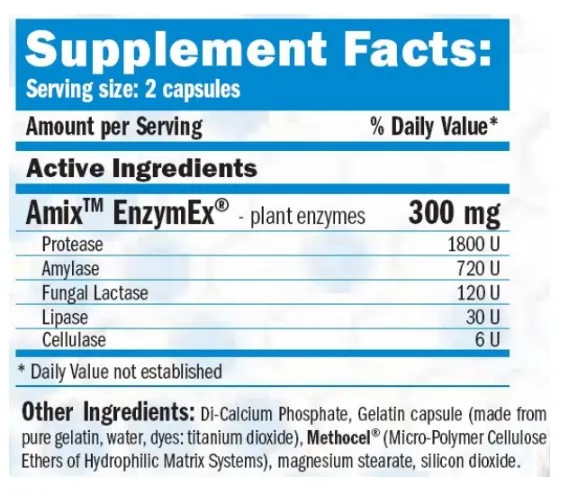 Травні ферменти Amix Nutrition EnzymEx Mult, 90 капсул