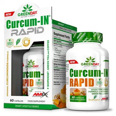 Куркума-ІН Рапід Amix Nutrition GreenDay Curcum-IN Rapid капсули №60