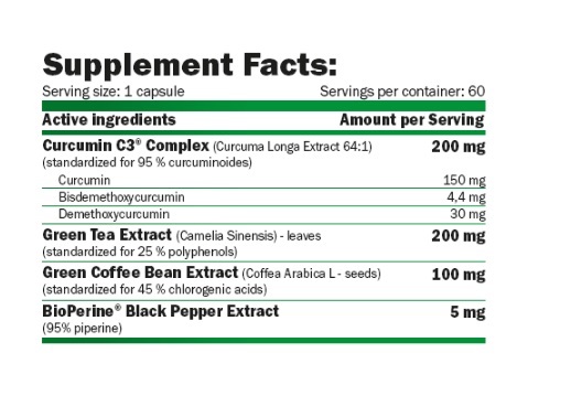 Куркума-ИН Рапид Amix Nutrition GreenDay Curcum-IN Rapid капсулы №60