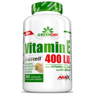 Вітамін Е 400 МО Amix Nutrition GreenDay Vitamin E 400 I.U., 200 капсул