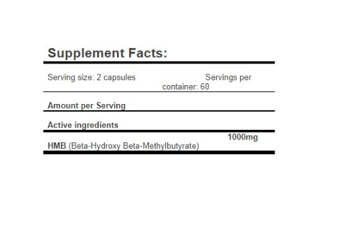 Гидроксиметилбутират Amix Nutrition HMB, 120 капсул