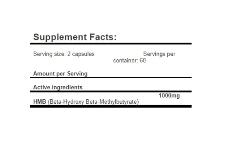 Гідроксиметилбутират Amix Nutrition HMB, 120 капсул