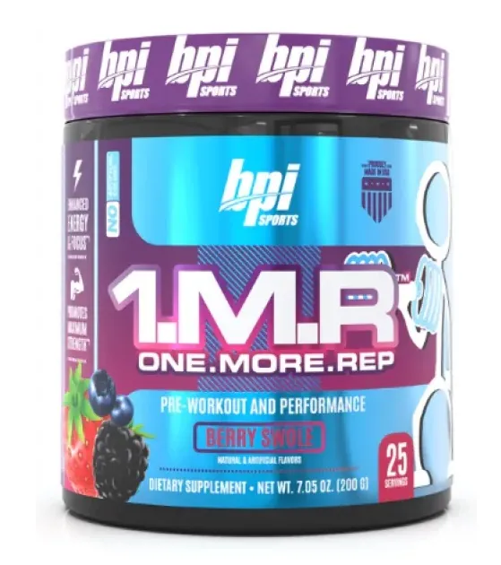 Передтренувальний комплекс BPI Sports 1.M.R One.More.Rep ягоди, 200 г