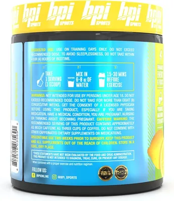 Передтренувальний комплекс BPI Sports 1.M.R One.More.Rep лимон, 200 г