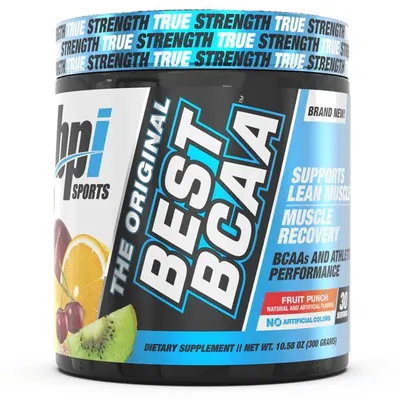 Амінокислоти BPI Sports Best BCAA фруктовий пунш, 300 г