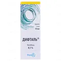 Дифталь краплі оч. 0.1 % по 10 мл у флак.