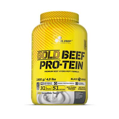 Протеїн яловичий Olimp Gold Beef Pro-Tein, полуниця, 1800 г