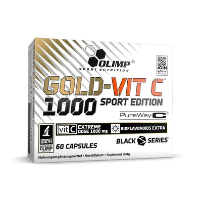 Вітамін С з біофлавоноїдами Olimp Gold Vit C 1000 Sport Edition, 60 капсул