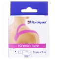 Кинезио тейп Nordeplast 5 см х 5 м, розовый